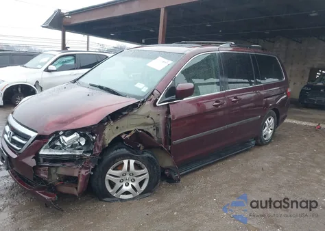 2007 Honda Odyssey Ex-L z USA, uszkodzony, nr VIN 5FNRL38677B089229